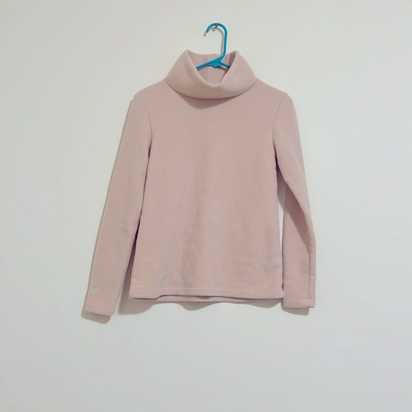 Dudley Stephens Fleece Turtle neck Sweater size XS cream NWOT